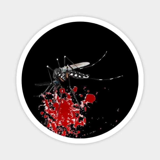 Mosquito death Magnet by Roomitt